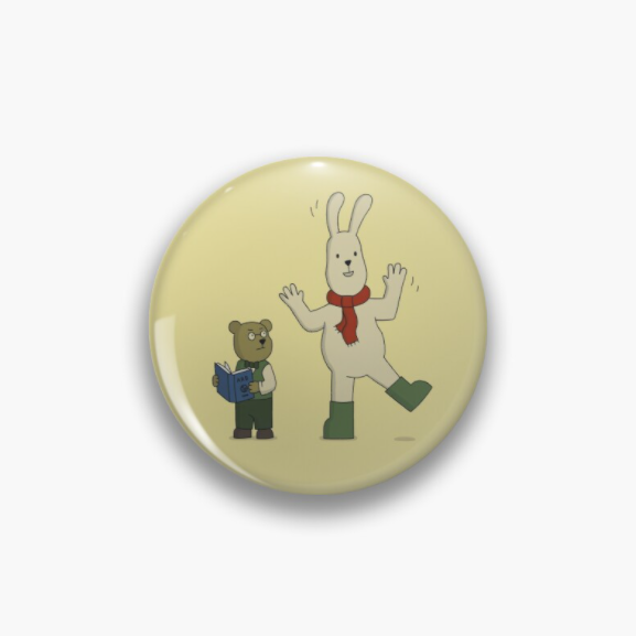 The Bear Dimension Pin Badges