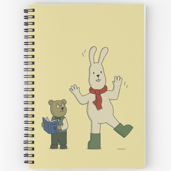 The Bear Dimension Spiral Notebooks